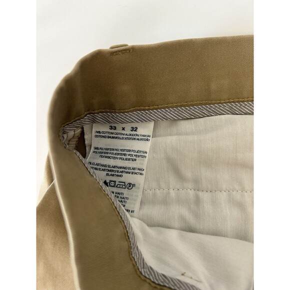 33”x32” Dockers Iron Free Khaki Men’s Pants Casual Comfort Workwear Slacks - Picture 5 of 10